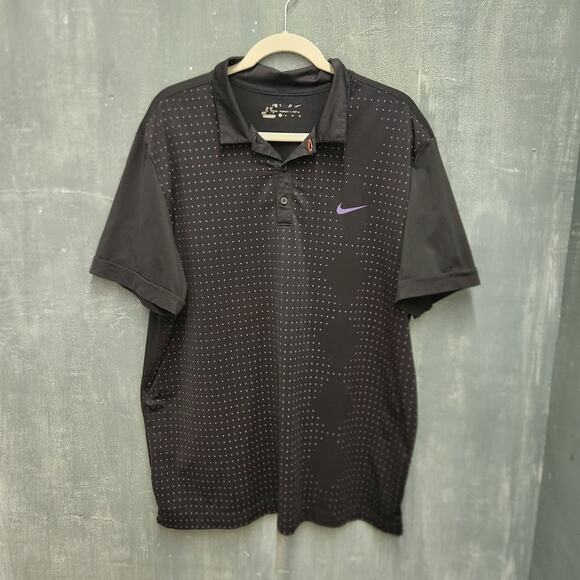 Nike Golf Polo Shirt Men's Short Sleeve Pro Tour Performance XL - Picture 1 of 6